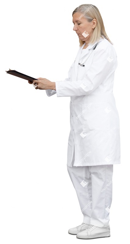 Doctor standing people png (18978)