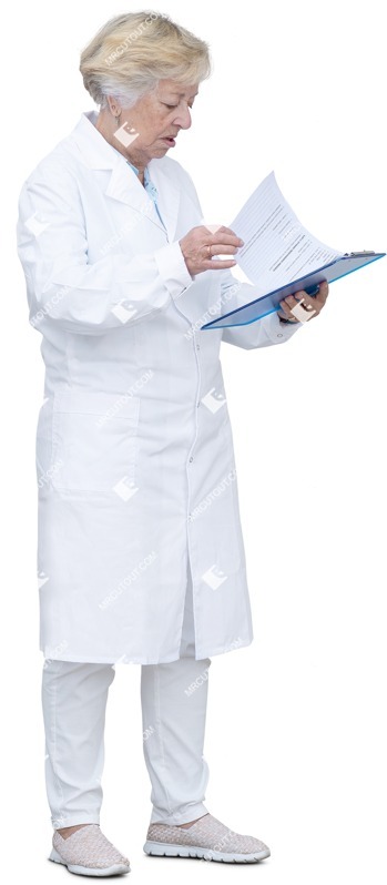 Doctor standing people png (18697)