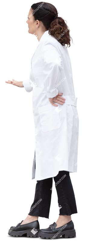 Doctor standing person png (20077)