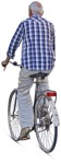 Elderly cycling person png (4564) - miniature