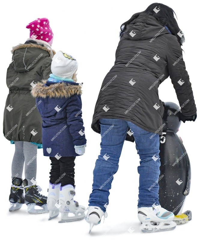 Family cut out people (3714)