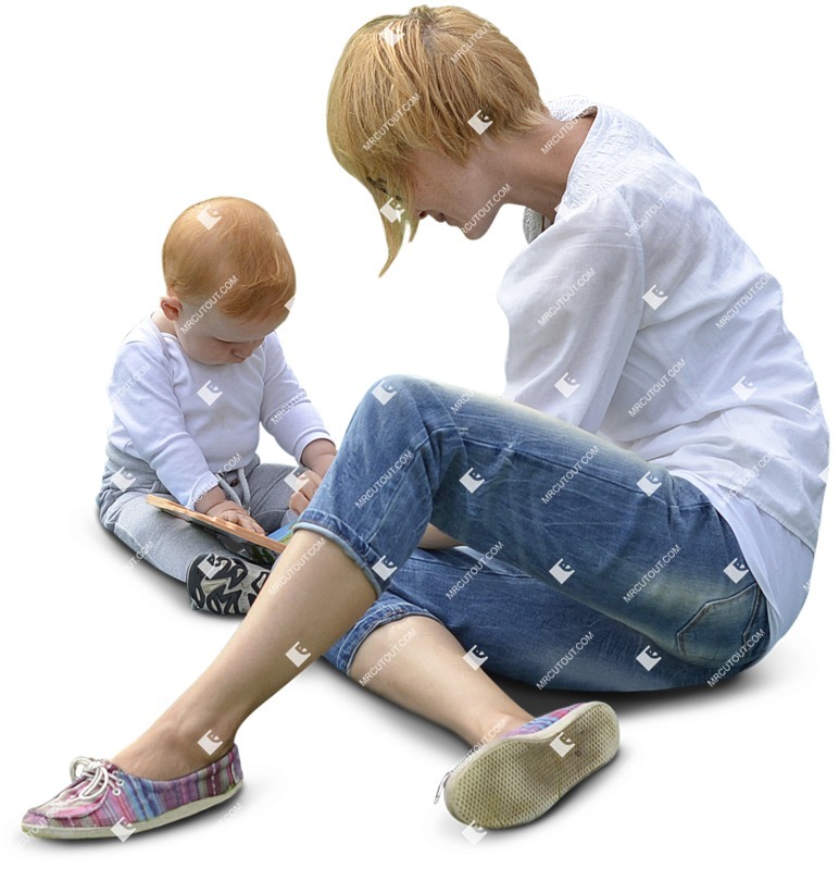 Family playing people png (4274)