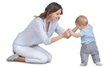 Family playing person png (11365) - miniature