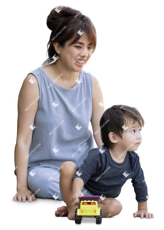 Family playing people png (17354)