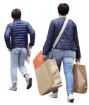 Family shopping  (1596) - miniature