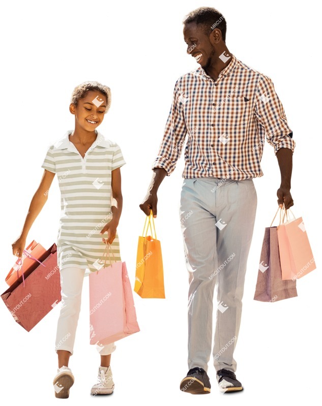 Family shopping png people (6993)