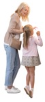 Family shopping people png (14333) - miniature
