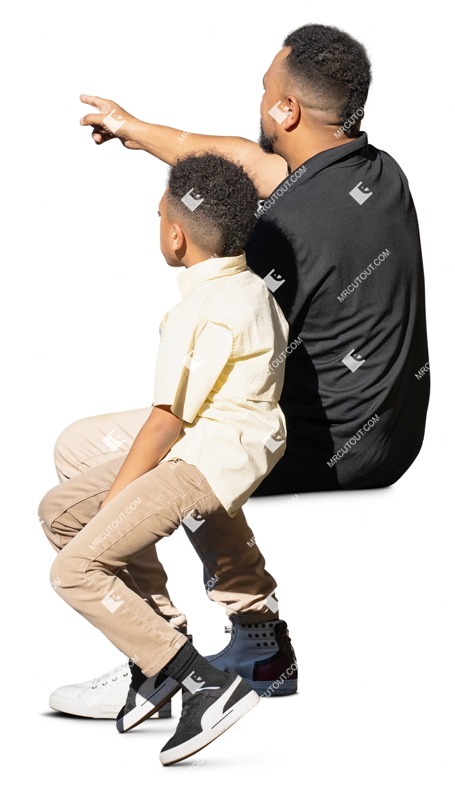 Family sitting people png (17673)