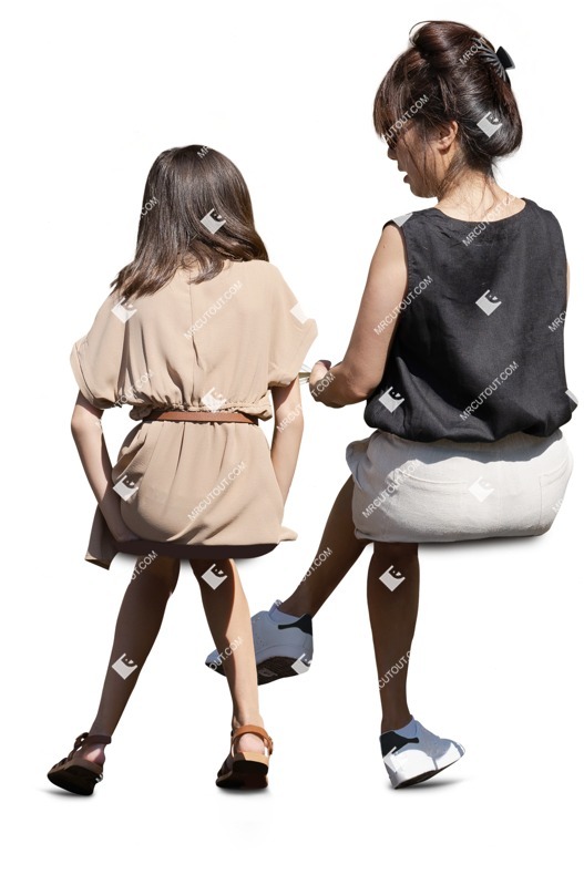 Family sitting people png (18560)