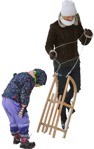 Family standing people png (733) - miniature