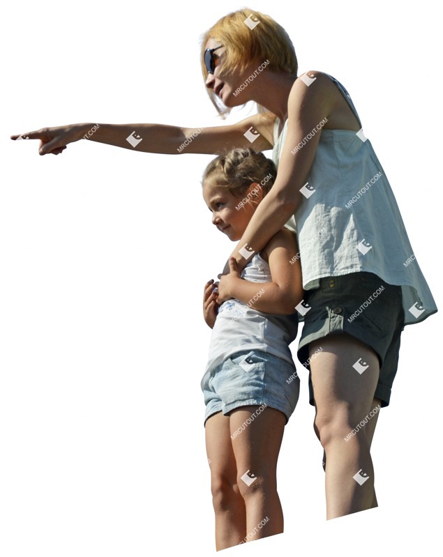 Family standing people png (2435)