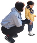 Family standing human png (6243) - miniature