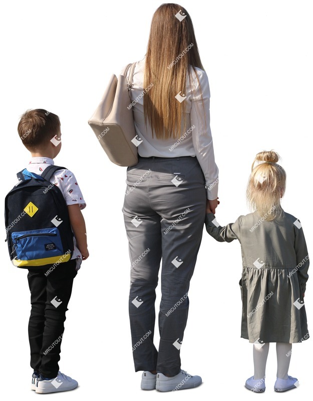 Family standing person png (9001)