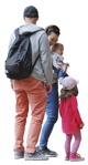 Family standing people png (11630) | MrCutout.com - miniature