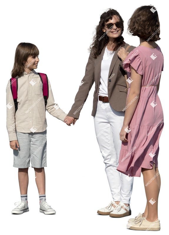 Family standing person png (12319)