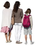 Family standing person png (13564) | MrCutout.com - miniature