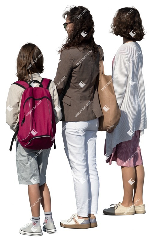 Family standing person png (12317)