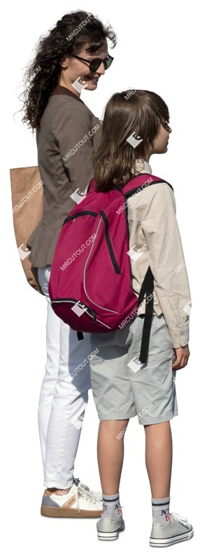 Family standing person png (14338)
