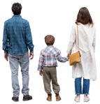 Family standing people png (15716) - miniature