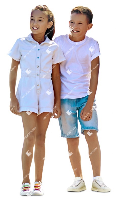 Family standing human png (13125)