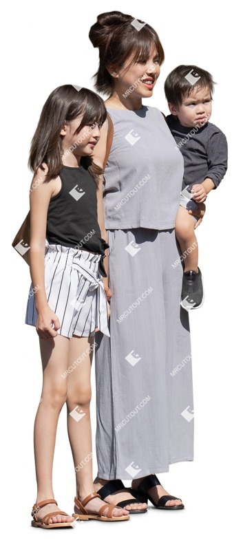 Family standing people png (16394)