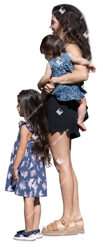 Family standing people png (16894)