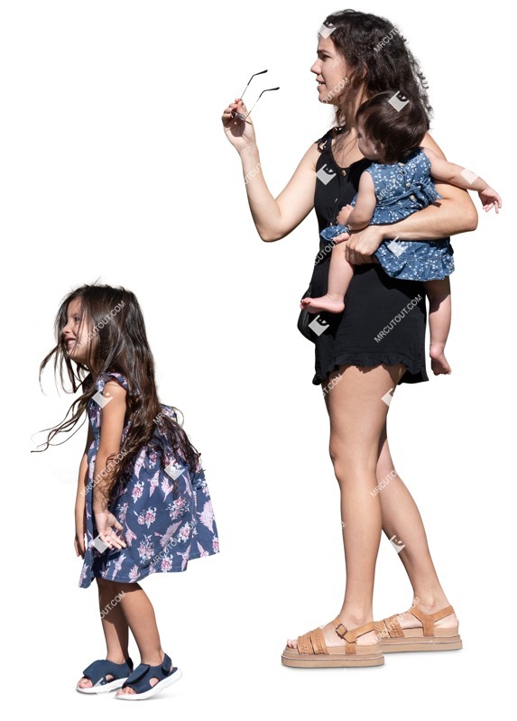 Family standing people png (16895)