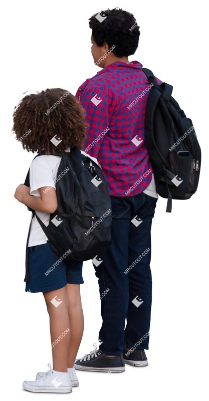 Family standing people png (19832)