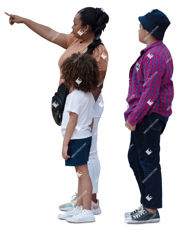 Family standing person png (19514)