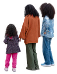 Family standing photoshop people (20340) - miniature