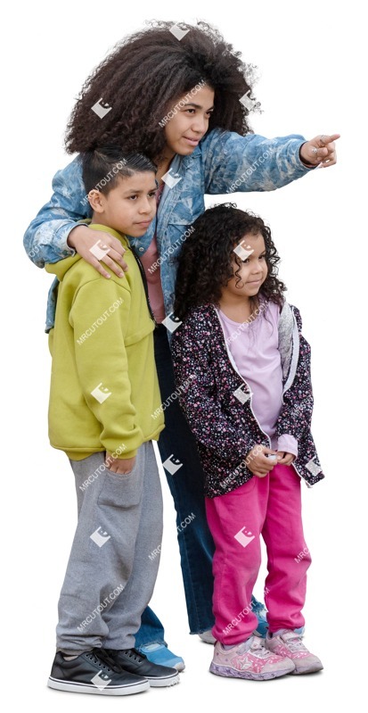 Family standing person png (19949)