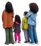 Family standing  (19240) - miniature
