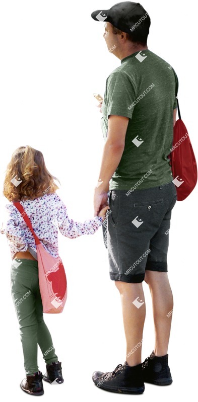 Family standing human png (785)