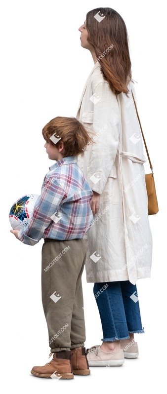 Family standing person png (15237)
