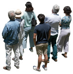 Family standing people png (20391) - miniature