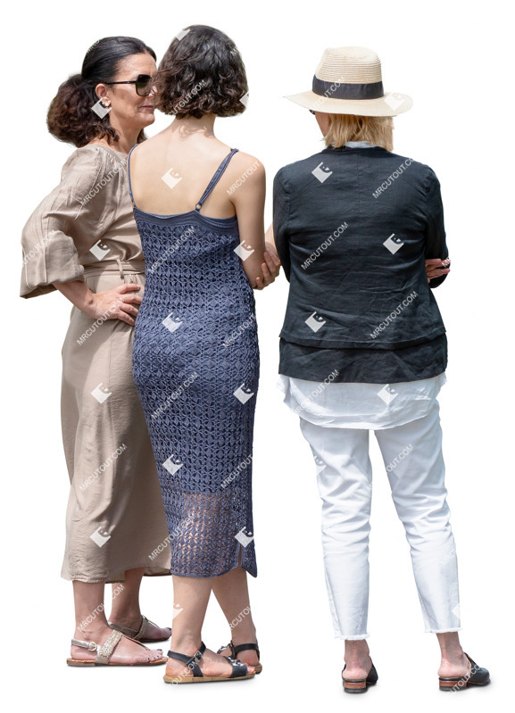 Family standing people png (20411)