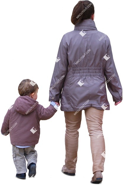 Family walking person png (600)