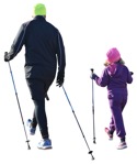 Family walking people png (2052) - miniature