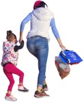 Family walking  (2780) - miniature
