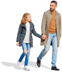 Family walking people png (5122) - miniature