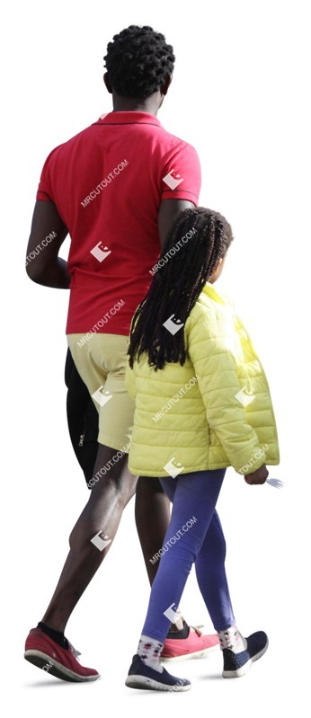 Family walking people png (1764)
