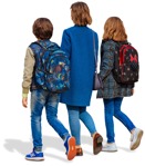 Family walking  (6647) - miniature