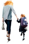 Family walking people png (7118) - miniature