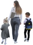 Family walking person png (9166) - miniature