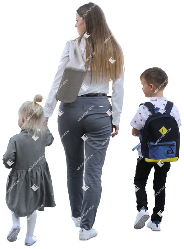 Family walking person png (9090)