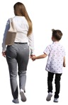Family walking people png (9204) - miniature