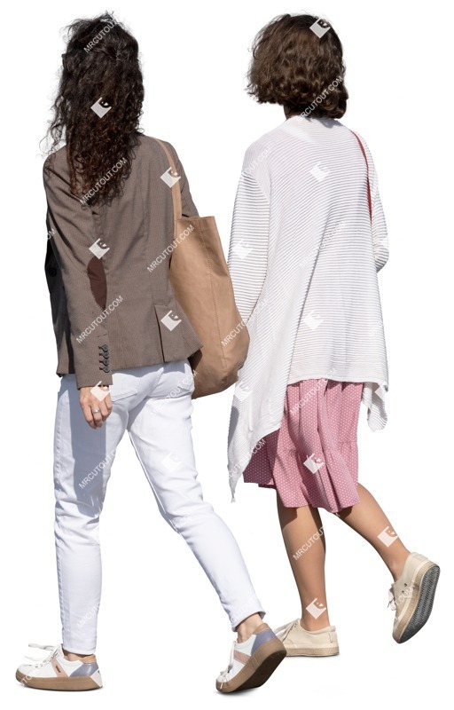 Family walking photoshop people (12514)