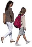 Family walking person png (13665) - miniature