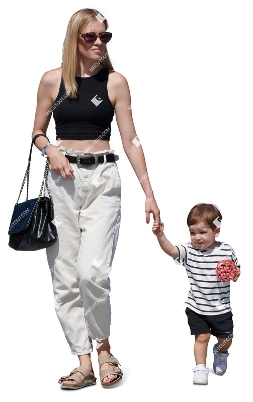 Family walking person png (15888)