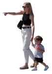 Family walking person png (15664) - miniature